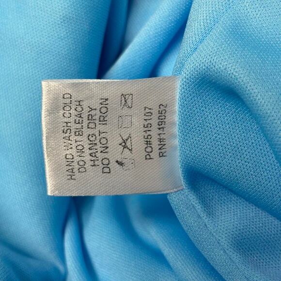 Fashion Nova Strapless Faux Leather Ruched Bodycon Mini Dress Blue Size 1X 14/16 - Picture 6 of 9